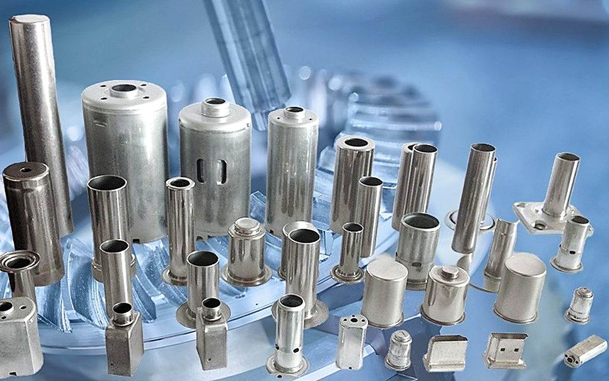 Assorted deep drawn tubes sleeves and housings - Aunov Tech